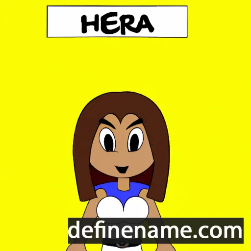 Héra cartoon