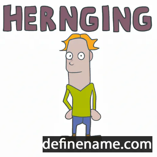 Hefring cartoon