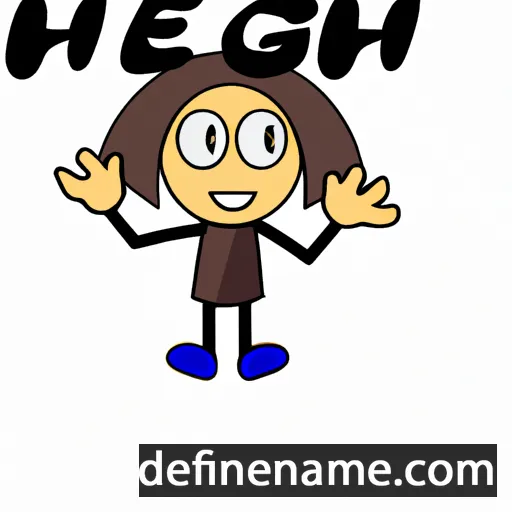 cartoon of the name Hegai