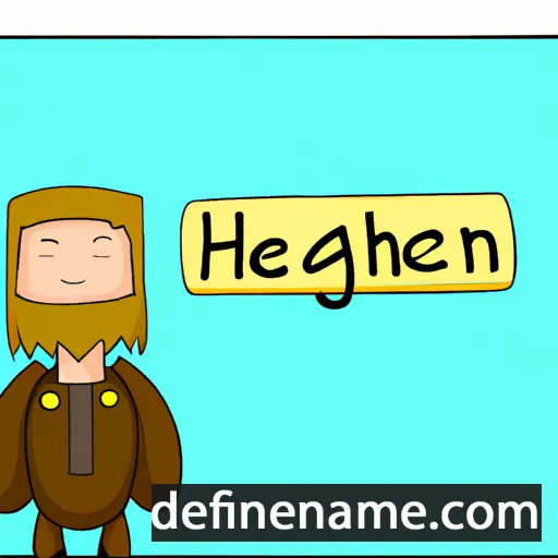 Hegarenn cartoon