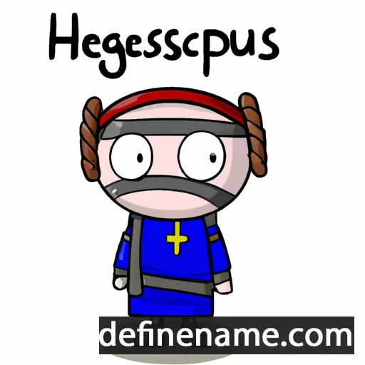 Hegesippus cartoon