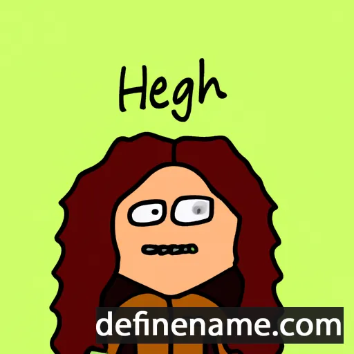 cartoon of the name Heghineh