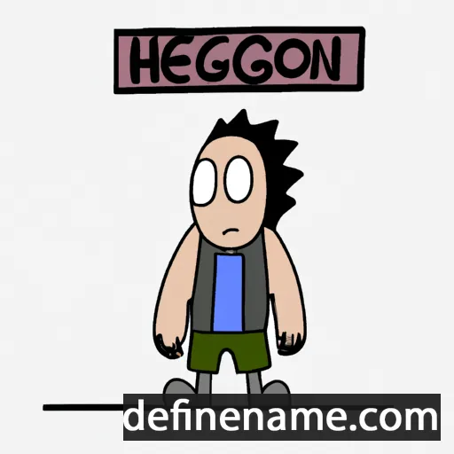 Hegon cartoon