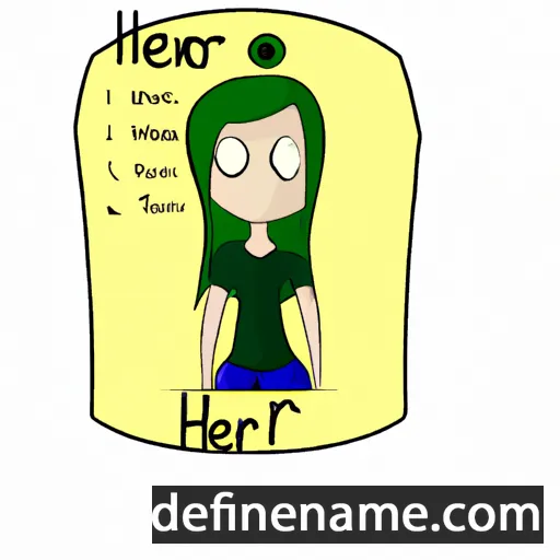 Heiarii cartoon