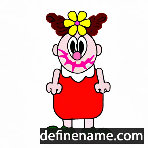 cartoon of the name Heiderose