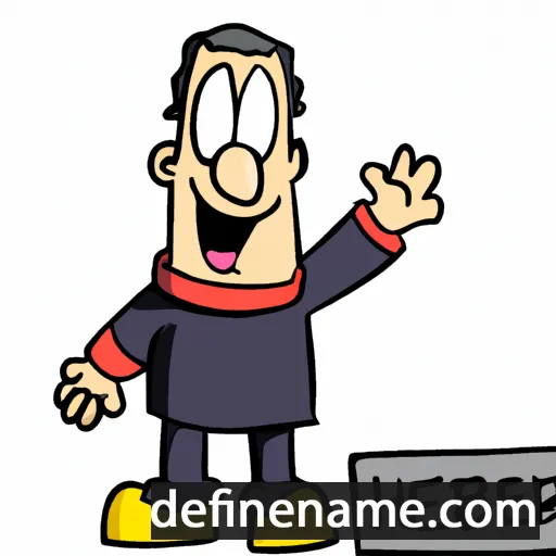 cartoon of the name Heilbert