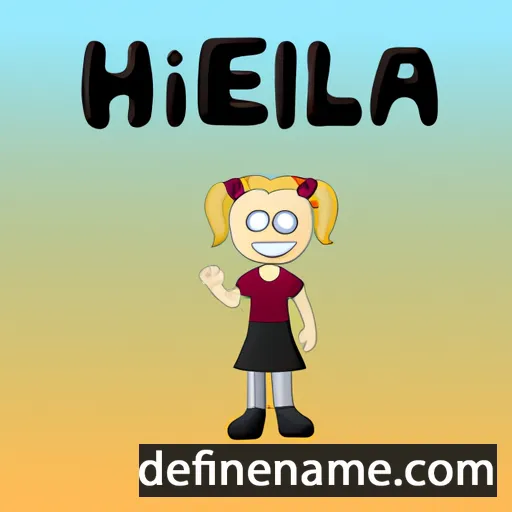 Heilika cartoon