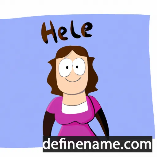 cartoon of the name Heilike