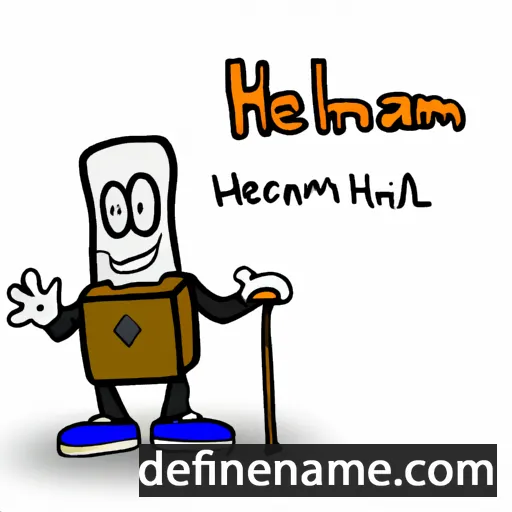 cartoon of the name Heilram