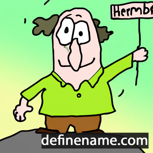 Heimbert cartoon