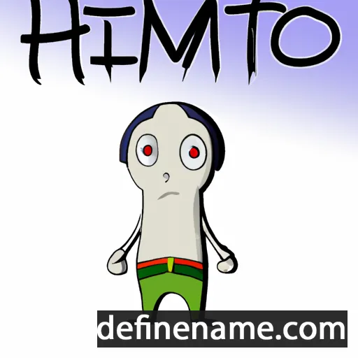 cartoon of the name Heimito