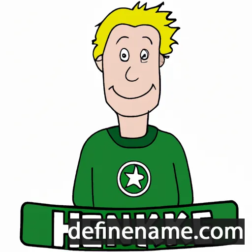 cartoon of the name Heineke