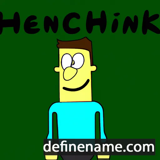 cartoon of the name Heinrick