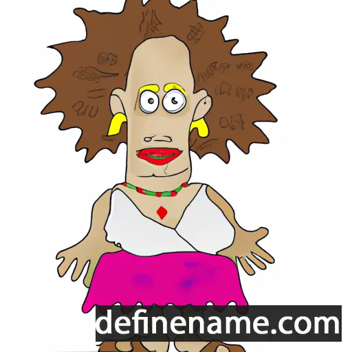 cartoon of the name Heinriette