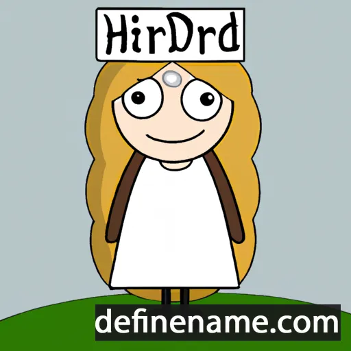 Heiðar cartoon