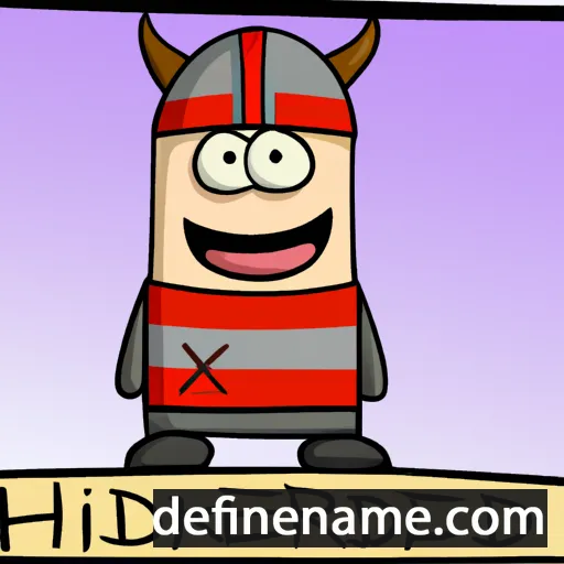 Heiðarr cartoon