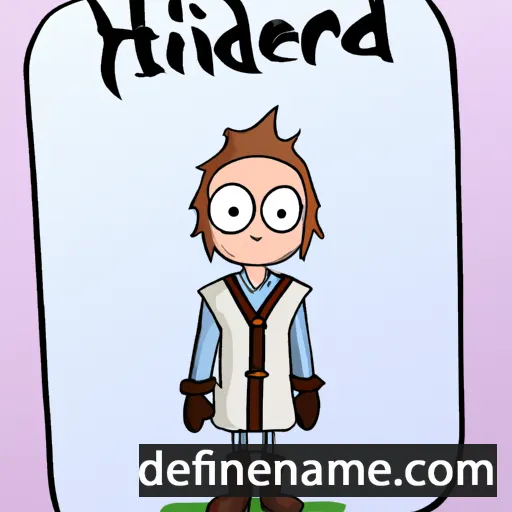 cartoon of the name Heiðmundur