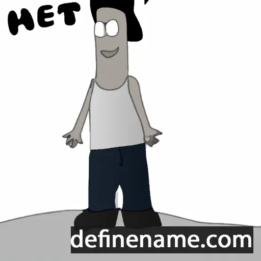 cartoon of the name Heiti