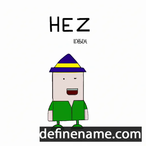 cartoon of the name Heizei