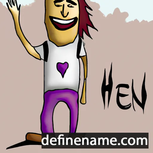 cartoon of the name Hejîn