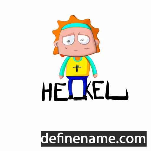 cartoon of the name Hekili