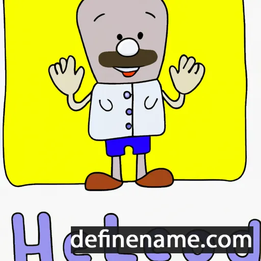 cartoon of the name Heladio