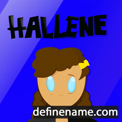 cartoon of the name Helaine