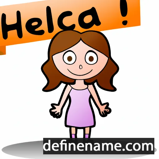 Helcia cartoon