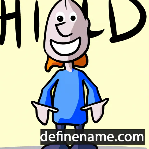 Heldi cartoon