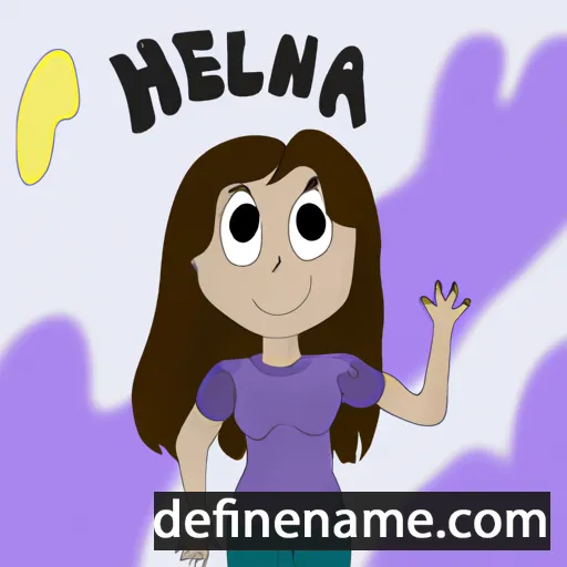 Helená cartoon