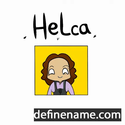 Helenca cartoon