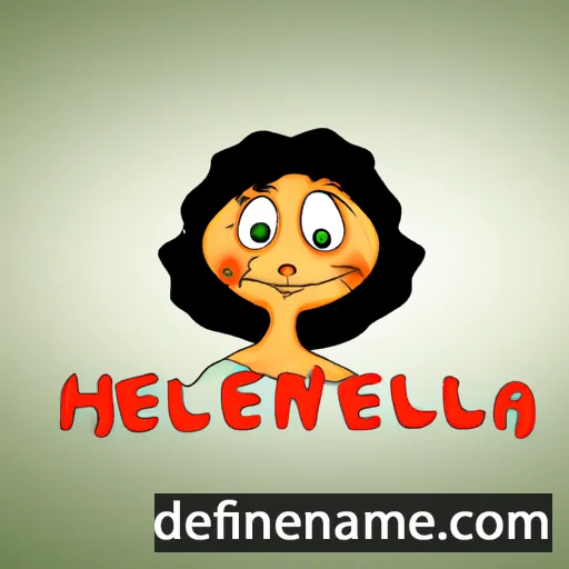 cartoon of the name Helenita