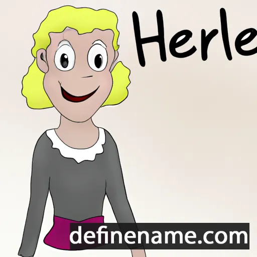 cartoon of the name Helenore