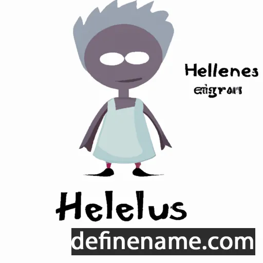 cartoon of the name Helenus