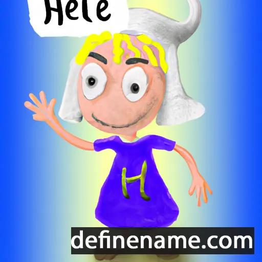 Helie cartoon