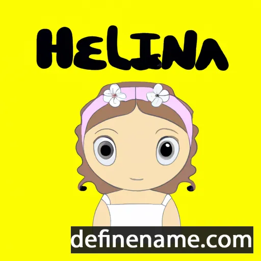 Helina cartoon