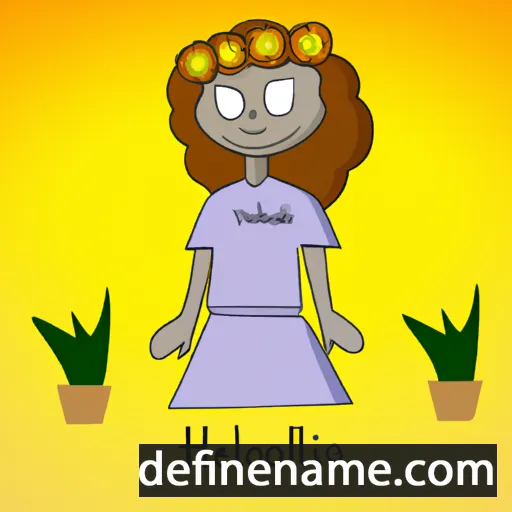 cartoon of the name Heliodora