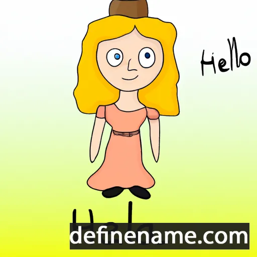 Helja cartoon