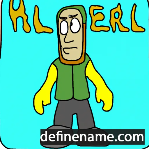 cartoon of the name Heljar