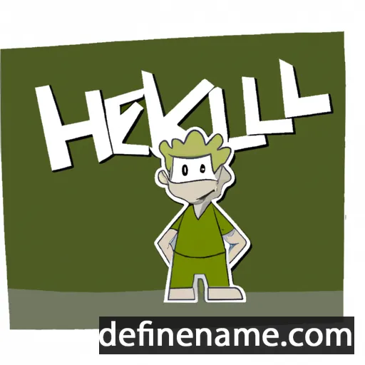 Helleik cartoon