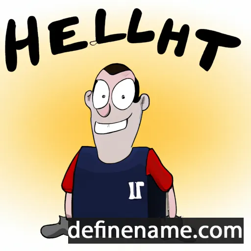 Hellmut cartoon