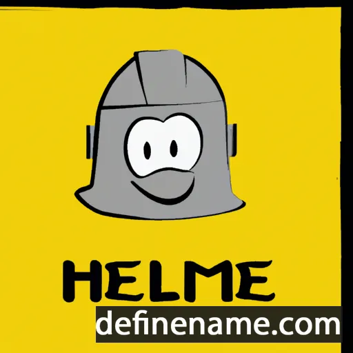 cartoon of the name Helme