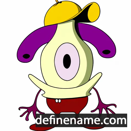 cartoon of the name Helmie