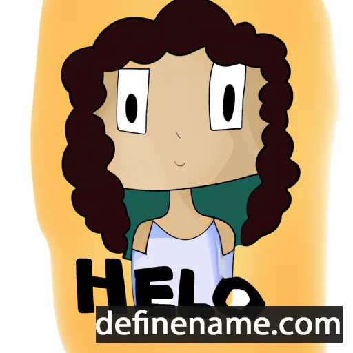 cartoon of the name Helori