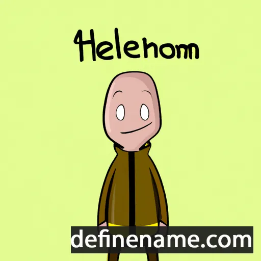 cartoon of the name Helorum