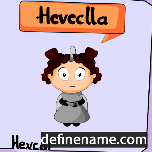 Helvecia cartoon