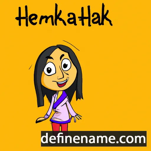 Hemakshi cartoon