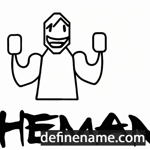 cartoon of the name Heman