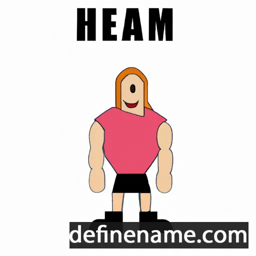 cartoon of the name Heman