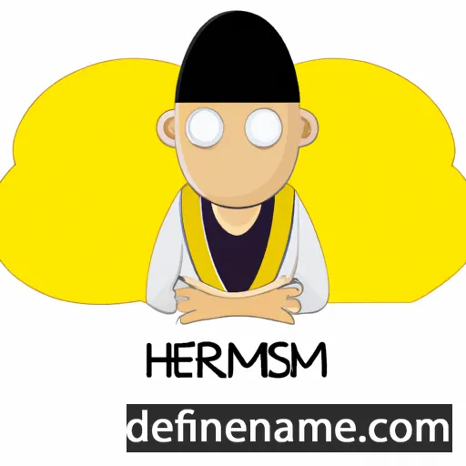 cartoon of the name Hemasri